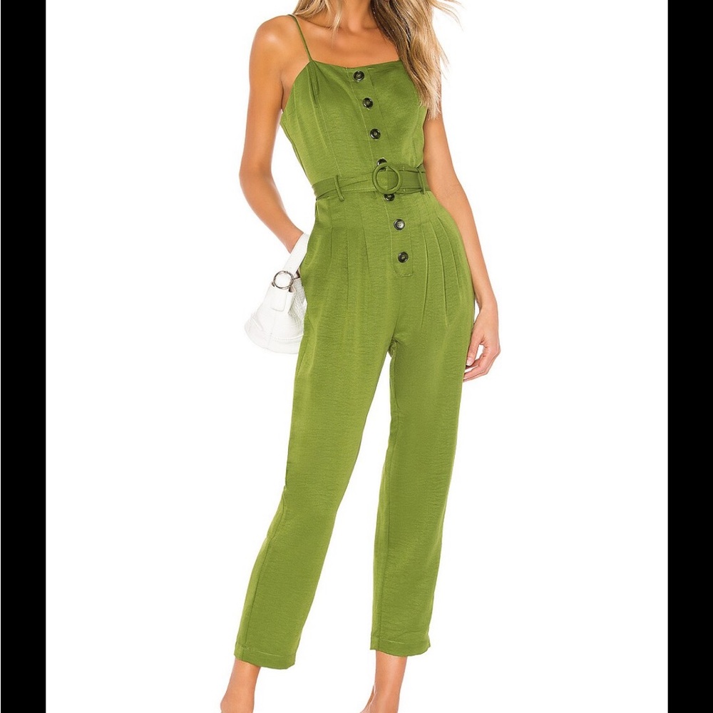 Joa Green Jumpsuit